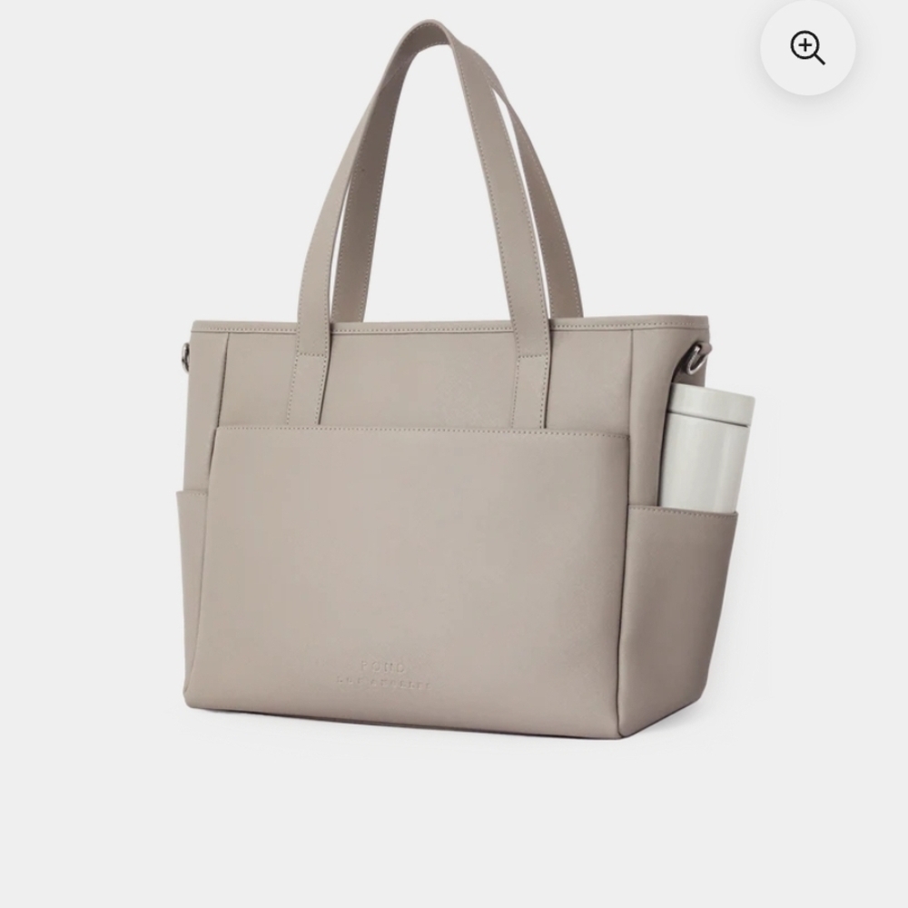 Elegant Beige Tote Bag (Stone)